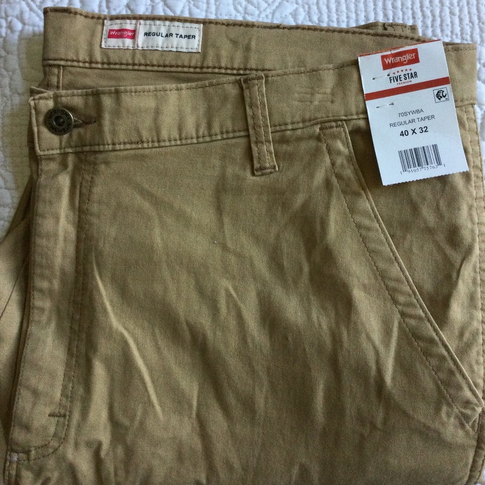 Wrangler Utility Pant Sz 40 x 32 Regular Taper NWT